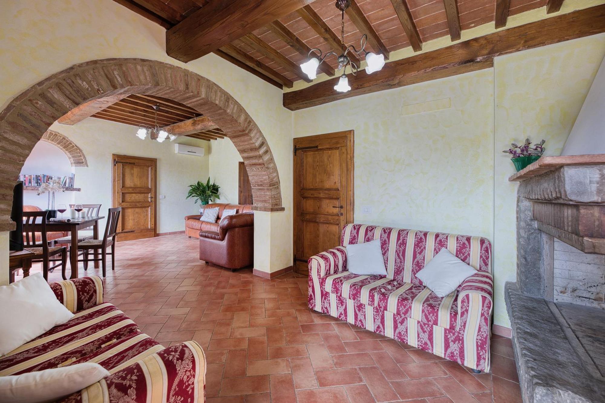 Casale Cinque Valli 8 Cortona Esterno foto